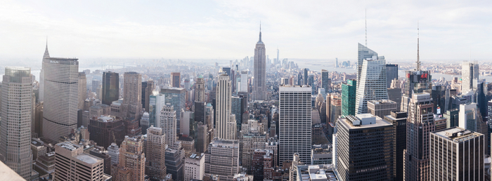 top of the rock New York Ekla